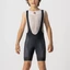 CASTELLI JR COMPETIZIONE Black/White 8Y/128 gyermek kantáros rövidnadrág