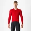 CASTELLI FLY Red XXXL hosszú ujjú mez