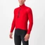 CASTELLI ENTRATA THERMAL Red/Black XXXL hosszú ujjú mez