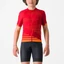 CASTELLI AERO KID Red/Orange 10Y/140 gyerek rövid ujjú mez