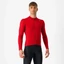 CASTELLI ESPRESSO THERMAL Red S hosszú ujjú mez