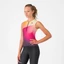 CASTELLI FREE SPEED 3 W Night Shade/Orange-Rose L női triatlon ujjatlan mez