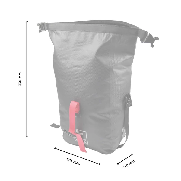 Kép 4/8 - GEOSMINA LITTLE PANNIER 13L csomagtartótáska