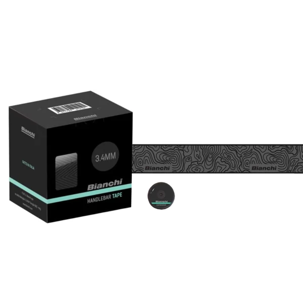 BIANCHI EARTH 34 Black/Celeste kormány bandázs 