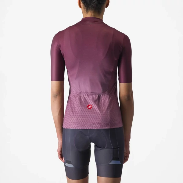 Kép 2/8 - CASTELLI SALITA Bordeaux/Purple/Orange L női rövid ujjú mez