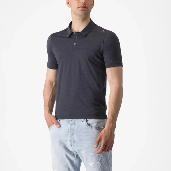CASTELLI MERINO Light galléros póló