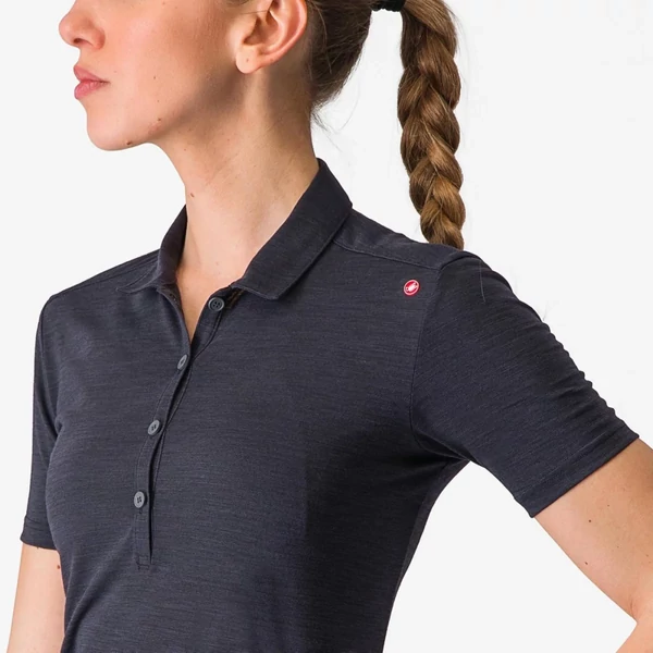 Kép 3/5 - CASTELLI MERINO W női galléros póló