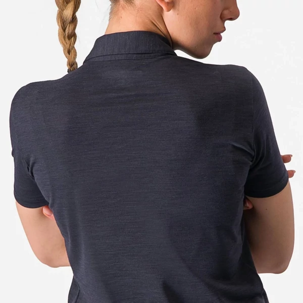 Kép 5/5 - CASTELLI MERINO W női galléros póló