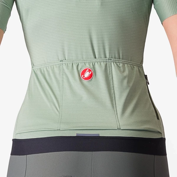 Kép 4/6 - CASTELLI ESPRESSO W Defender Green/Green L női rövid ujjú mez