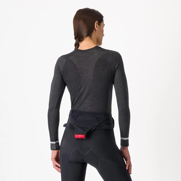 Kép 2/4 - CASTELLI MERINO SEAMLESS W női hosszú ujjú aláöltöző