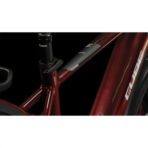 Kép 2/7 - CUBE 24 TOURING HYBRID EXC 625 red'n'white M/54 cm kerékpár