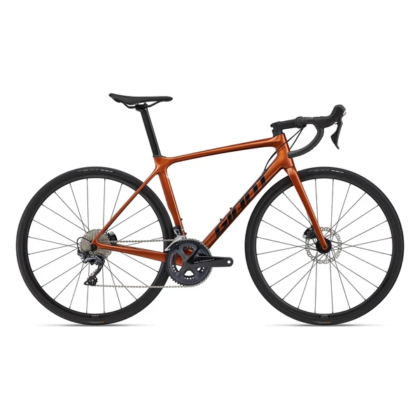 GIANT 22 TCR ADVANCED 1 DISC KOM Amber Glow M kerékpár