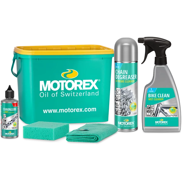 MOTOREX BIKE CLEANING KIT vödörben