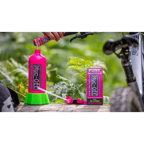 Kép 4/6 - MUC-OFF BOTTLE FOR LIFE flakon és kerékpártisztító por csomag