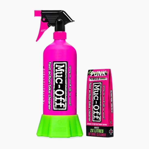 MUC-OFF BOTTLE FOR LIFE flakon és kerékpártisztító por csomag