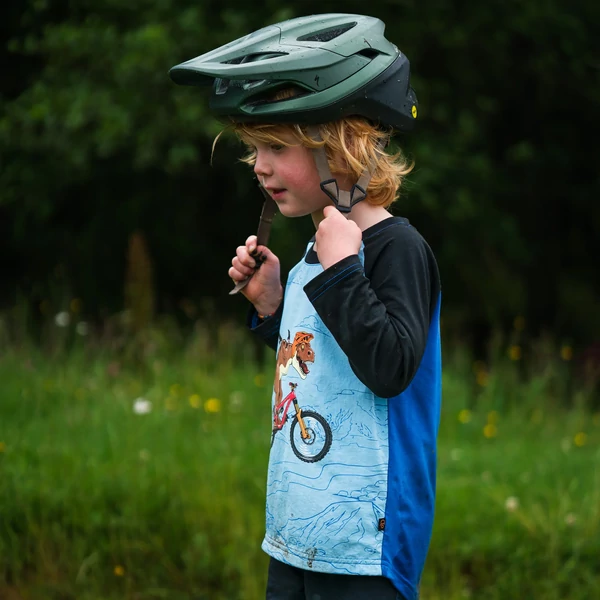 Kép 5/5 - SHOTGUN DIALLED DINO szélálló gyermek MTB mez